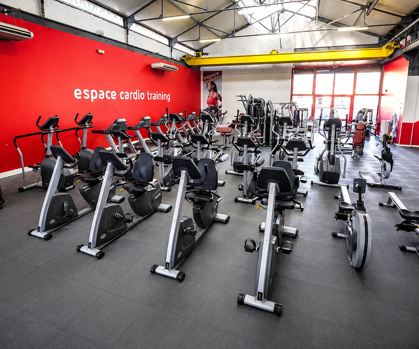 Espace cardio - salle de sport - Dalle Ultima - Mosaik Floor