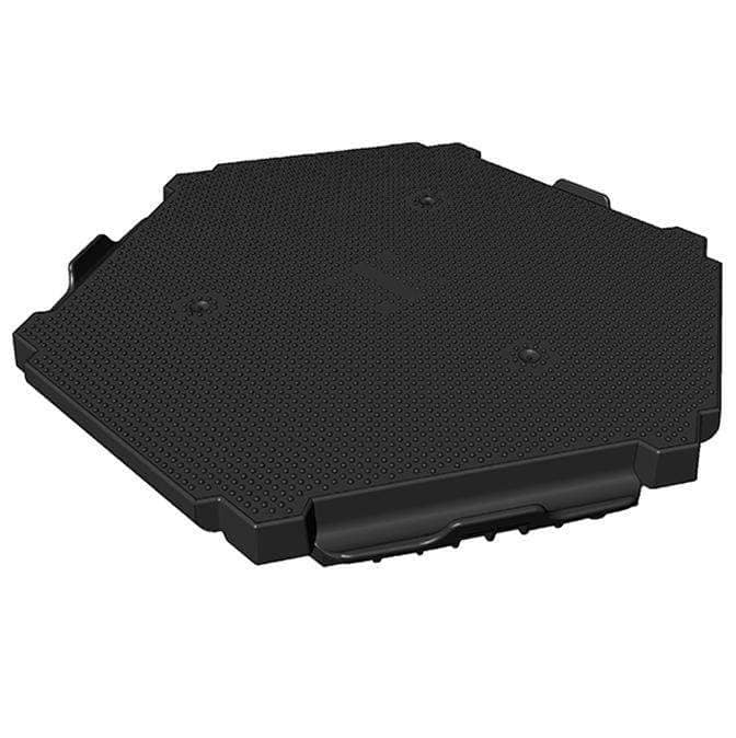 Unterlage pvc schwarz