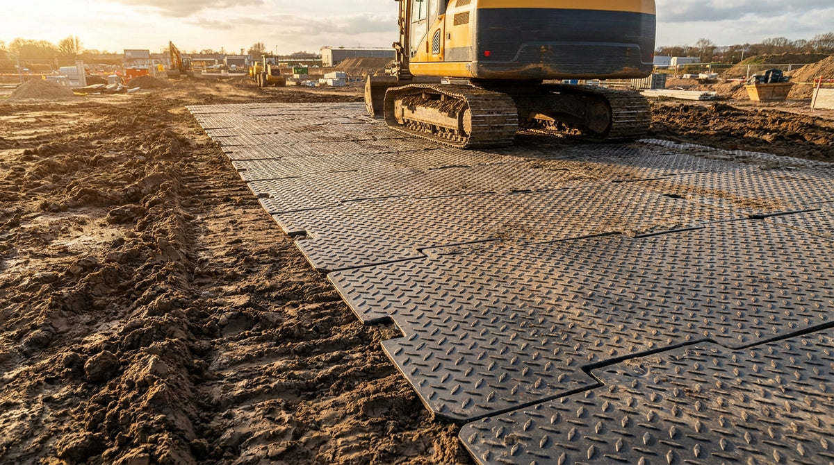 Bodenschutzplatten für Baustellen: Welche soll man wählen?