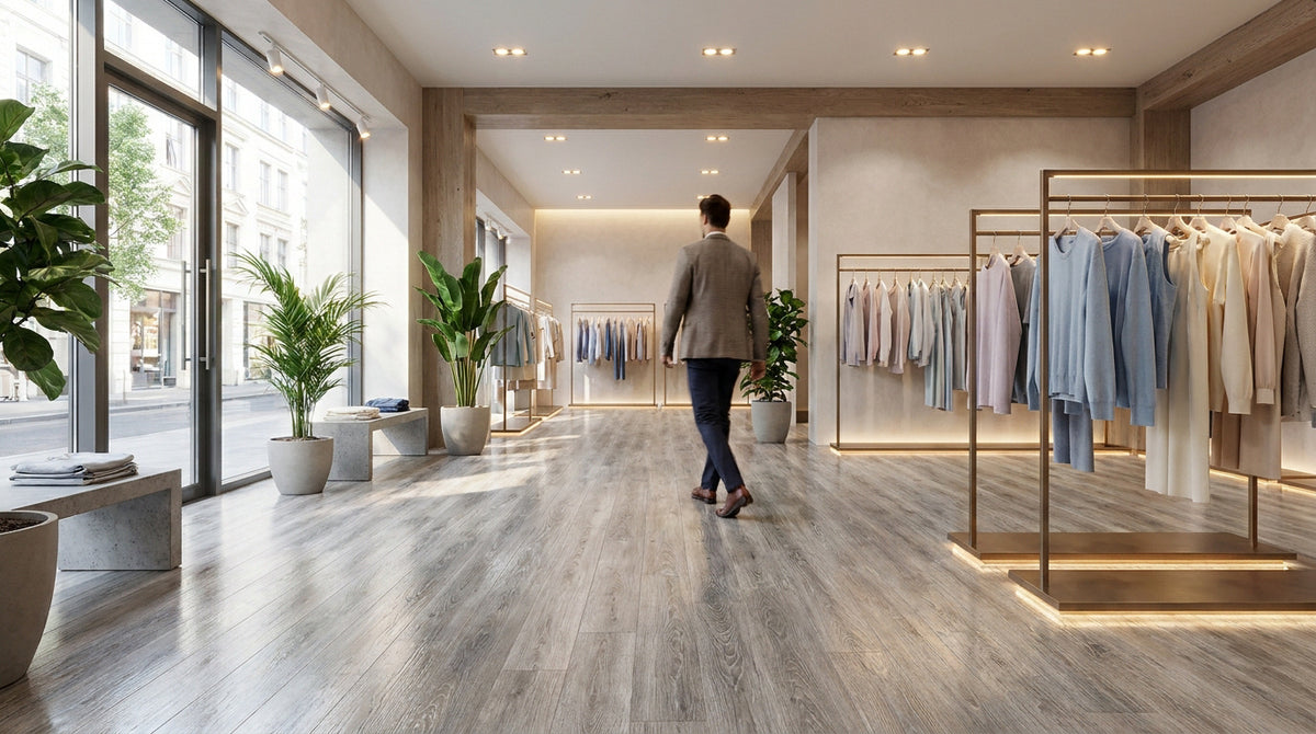 Quel sol choisir pour un magasin de vêtements performant ?