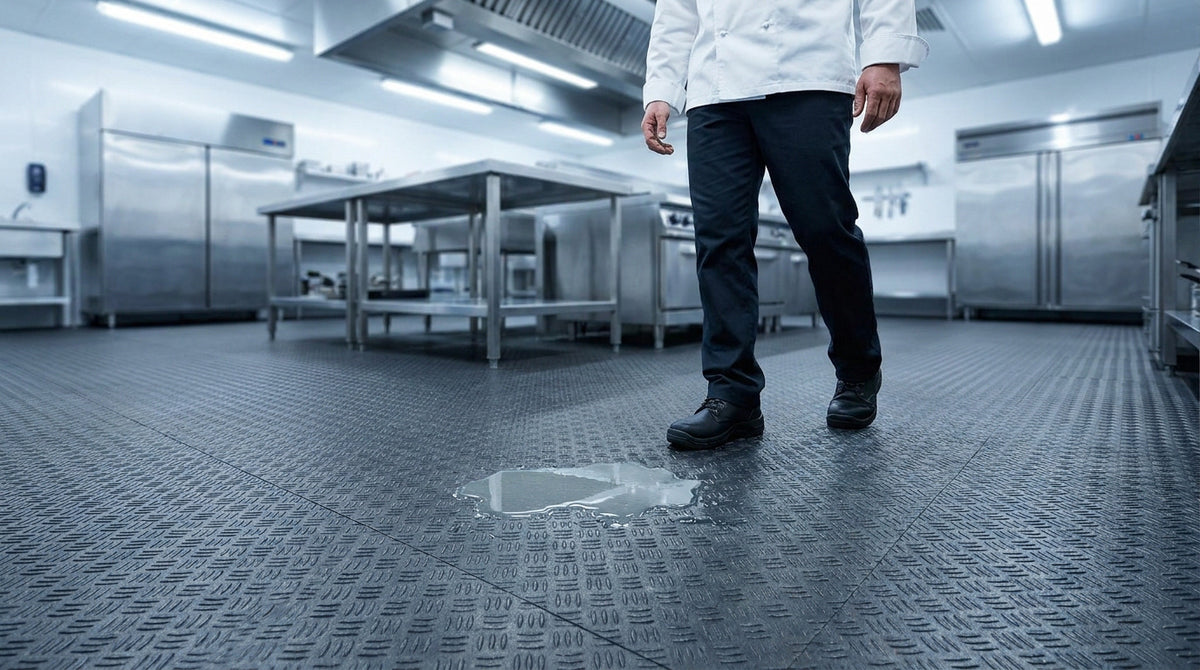 Normes et sécurité des sols pour cuisines professionnelles
