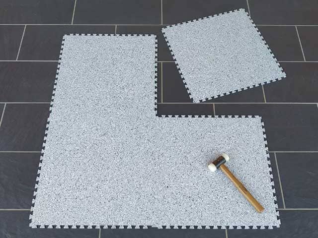 Pose de dalles PVC Gerflor GTI Max Connect