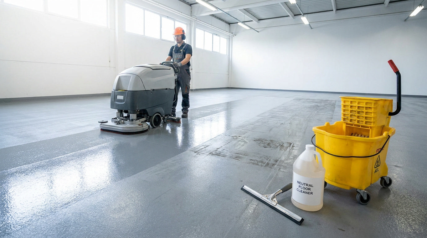 Comment nettoyer un sol pvc industriel efficacement ?