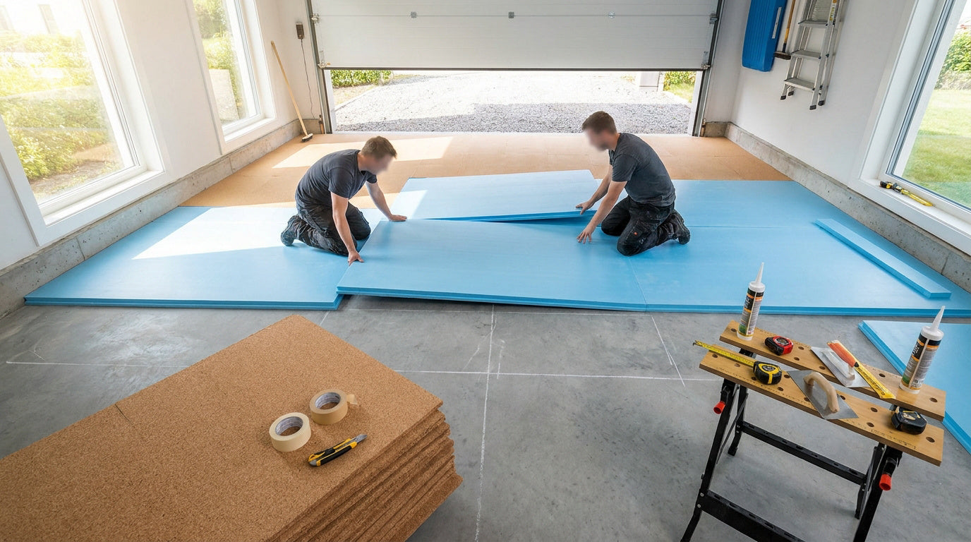 Comment isoler thermiquement le sol de votre garage