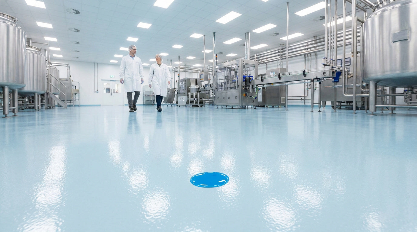 Choisir un sol industriel résistant aux acides et produits chimiques