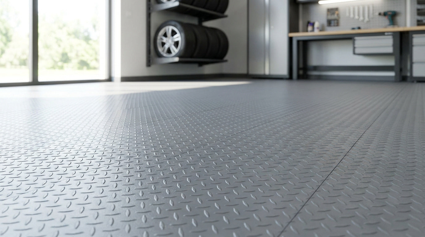Quel est le prix au m2 des dalles PVC pour garage ?