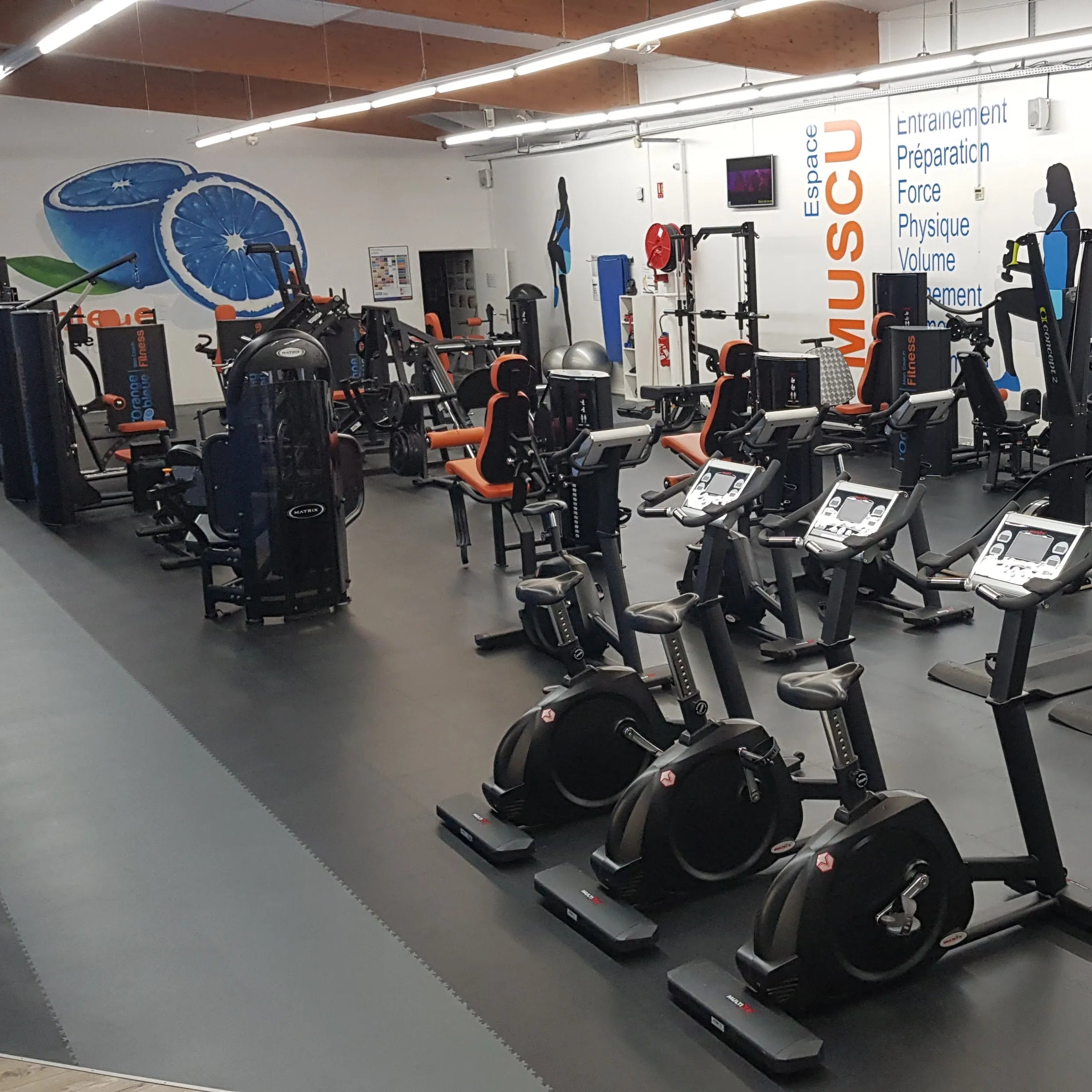 Salle de sport - dalles Ultima - Mosaik Floor