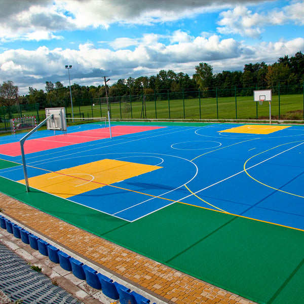 Terrain multisport en dalles clipsables Mosaik Floor