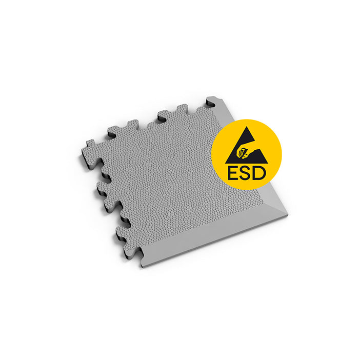Angle de finition ESD — Gris Clair · finition d'un sol antistatique