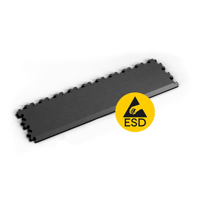 Bordure de finition ESD — Gris foncé · finition d'un sol antistatique