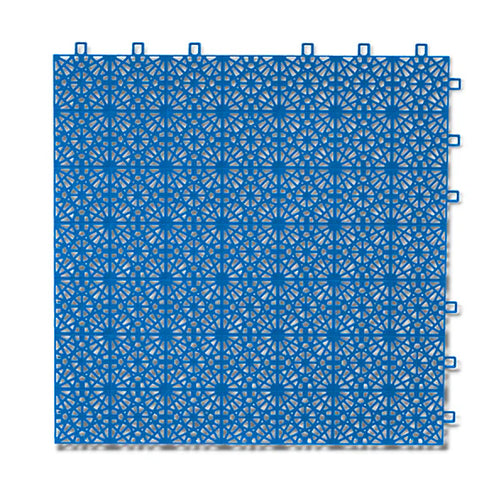 Dalle multisport clipsable Bergo Ultimate — bleu clair · terrain de sport intérieur ou extérieur