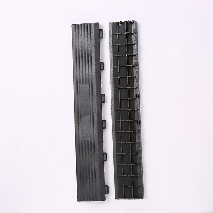 Bordure de finition Mosaik AERO — noir · rampe de pourtour