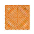 DESTOCKAGE MOSAIK-AERO - Dalles Ajourees Garage ORANGE - MOSAIK AERO orange pour sol industriel et garage.