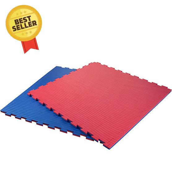 Tapis puzzle réversible en mousse EVA — épaisseur 2 cm · arts martiaux et fitness