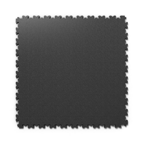 Dalle PVC clipsable Ultima Industry — Lisse noir · sol de garage et d'atelier