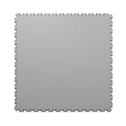 Dalle ULTIMA XL gris clair en PVC vierge PURE, surface parfaitement uniforme