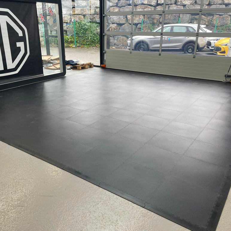 DALLE MOSAIK PVC ∙ RECYCLÉ GRIS