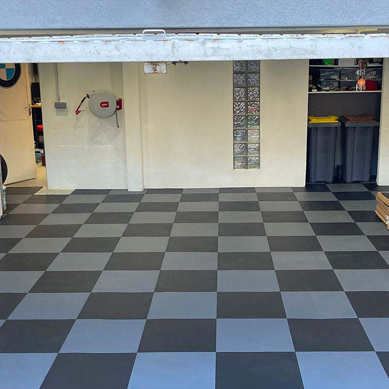 Dalles pvc clipsables mosaik pvc pour garage et atelier