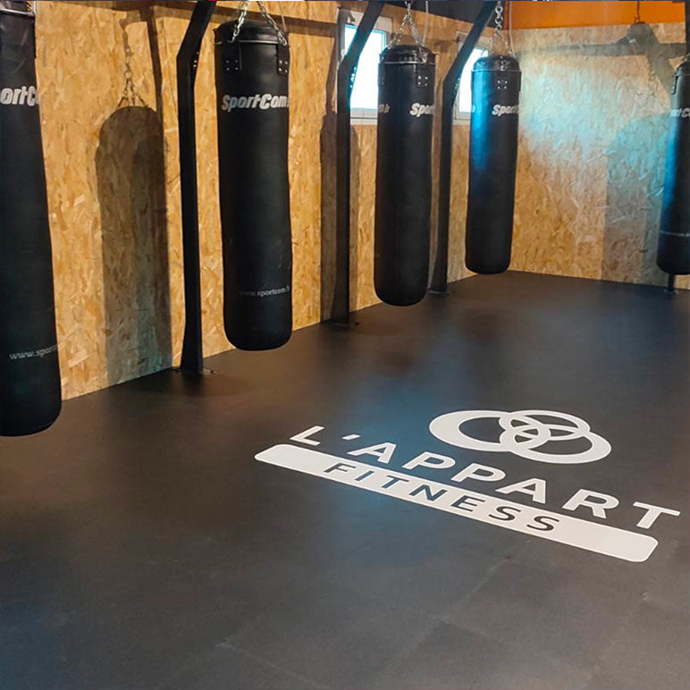 DALLE PVC MOSAÏK ∙ RECYCLÉ NOIR