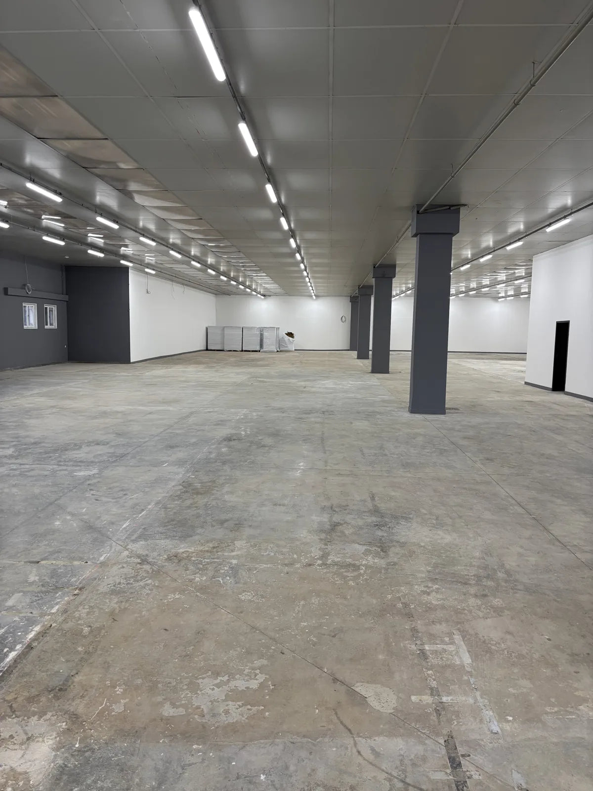 AutoCAD vor Beginn der Arbeiten: abgenutzter Beton mit Höhenunterschieden