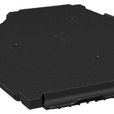 Dalle plombante pvc noir