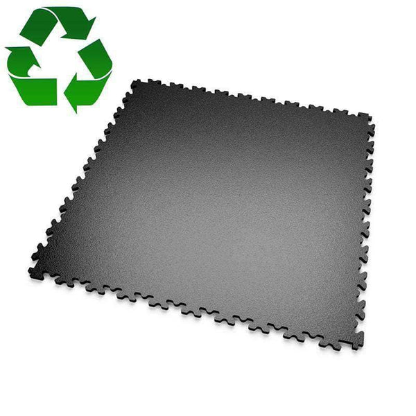 DALLE MOSAIK PVC ∙ SURFACE LISSE ∙ RECYCLÉ NOIR
