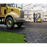 Installation jardin de dalle pvc a coller