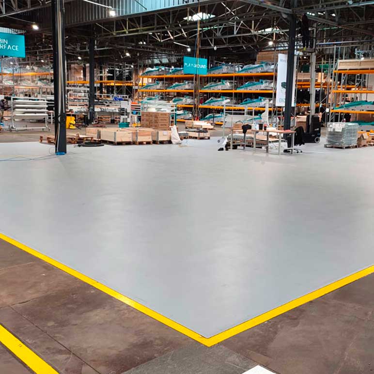 DALLE MOSAIK PVC ∙ GRIS-CLAIR