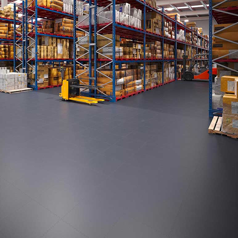 DALLE MOSAIK PVC ∙ GRIS-FONCÉ