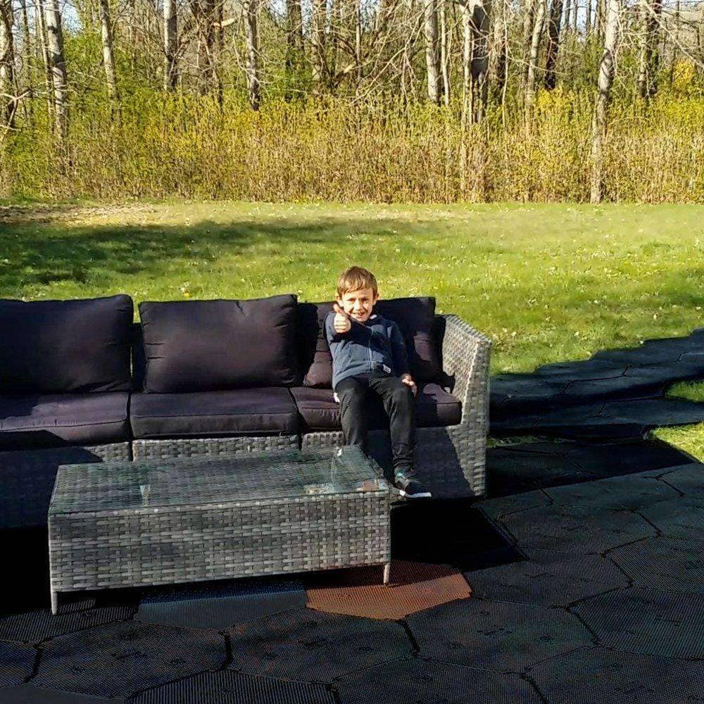 Installation Bodenterrasse pvc