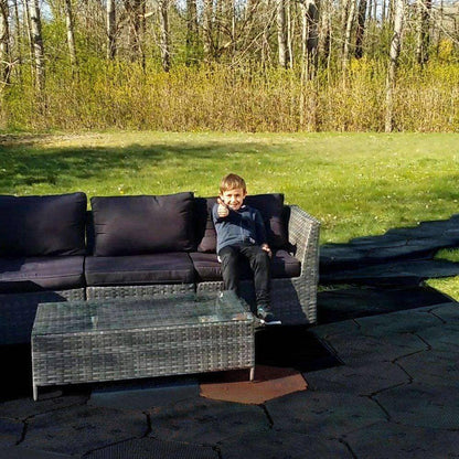 Installation Bodenterrasse pvc