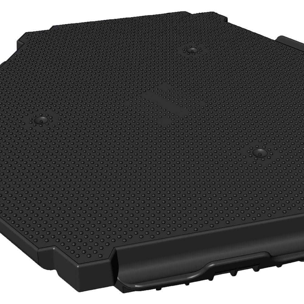 Bleiplatte pvc schwarz