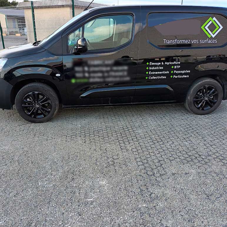 MOSAIK ALVEOLES - Bodenplatten für Parkplätze & Landwirtschaft