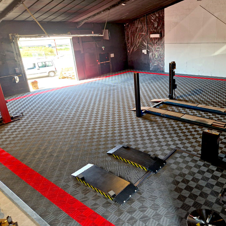 A 300 m² installation in 24 hours? It can be done