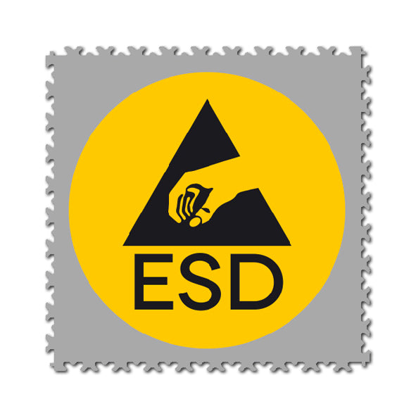 TILES WITH ESD PRINTING