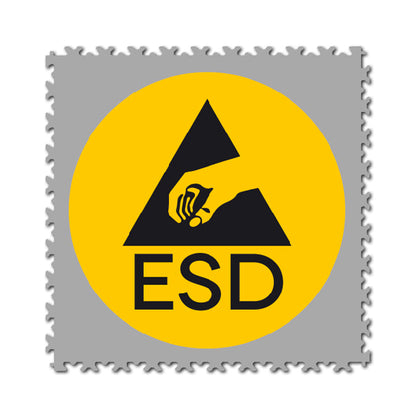 TILES WITH ESD PRINTING