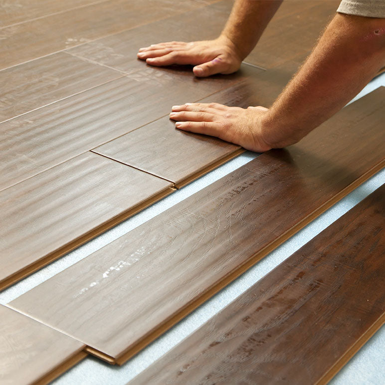 SOLIDE-CLICK 55 - Clip-on vinyl floor and wall tiles for heavy-duty traffic