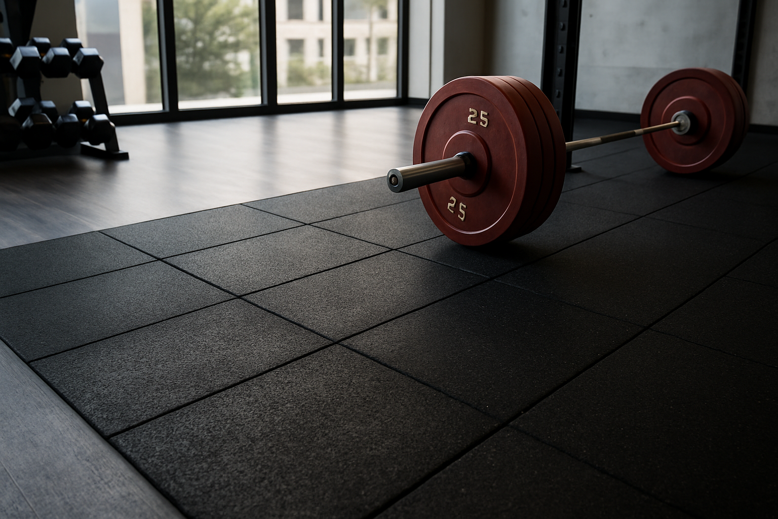 Suelo para gimnasios: combinar seguridad, higiene y rendimiento