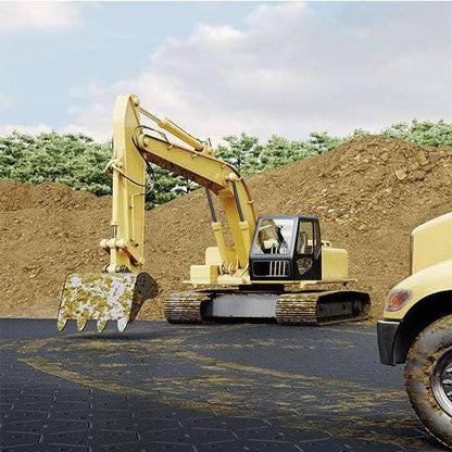 Installazione di piastrelle di piombo in PVC