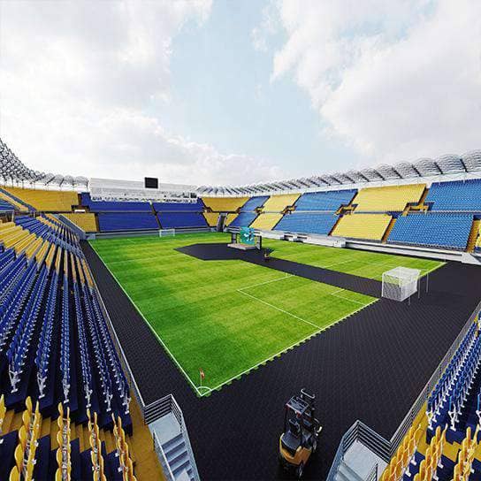 Installazione di piastrelle in pvc a clip